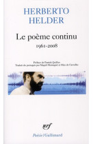 LE POEME CONTINU - SOMME ANTHOLOGIQUE (1961-2008)