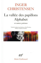 La vallée des papillons, Alphabets et autres poèmes