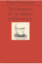 Dictionnaire de la langue pédagogique