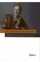 Diderot - langue et savoir