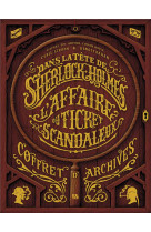 COFFRET DANS LA TETE DE SHERLOCK HOLMES