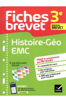 Fiches brevet Histoire-Géographie EMC 3e Brevet 2025