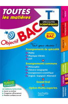 Objectif Bac 2024 - Term Spécialités scientifiques Toutes les matières