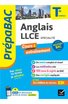 Prépabac Anglais LLCE Tle générale (spécialité) - Bac 2025