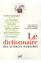 Le dictionnaire des sciences humaines