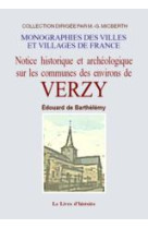 Verzy et ses environs