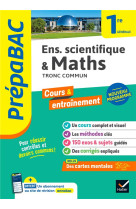 Prépabac - Maths & enseignement scientifique (tronc commun) 1re générale