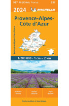 Carte Régionale Provence-Alpes-Côte d'Azur 2024