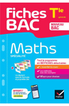 Fiches bac Maths Tle (spécialité) - Bac 2025