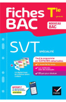 Fiches bac SVT Tle (spécialité) - Bac 2025