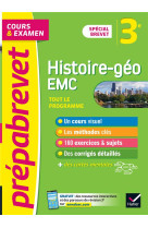 Prépabrevet Histoire-Géographie EMC 3e - Brevet 2024