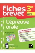 Fiches brevet L'épreuve orale 3e Brevet 2025