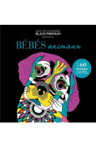 Carnet Black Premium - Bébés animaux