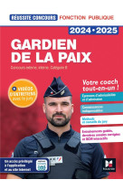 Réussite Concours - Gardien de la paix - 2024-2025- Préparation complète