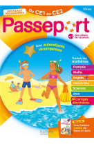 Passeport - Du CE1 au CE2 7/8 ans - Cahier de vacances 2024