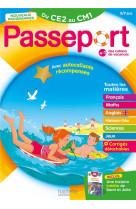 Passeport - Du CE2 au CM1 8/9 ans - Cahier de vacances 2024