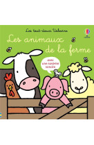 Les animaux de la ferme - Les tout-doux Usborne - Dès 6 mois