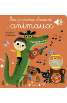 Mes premières chansons d'animaux - Livre sonore avec 6 puces - Dès 1 an