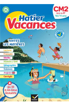 Hatier vacances - Cahier de vacances 2024 du CM2 vers la 6e 10/ 11 ans