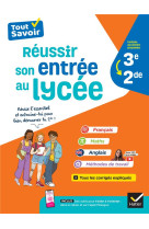 Réussir son entrée au lycée 3e -2de (rentrée 2024)