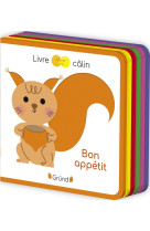 Livre câlin mini feutrine - Bon appétit