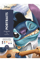 Coloriages mystères Disney - Portraits (trompe l'oeil)