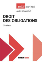 DROIT DES OBLIGATIONS (20E EDITION)