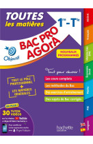 Objectif BAC PRO AGORA (1re et Term) - Toutes les matières Bac 2024