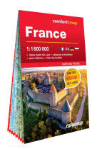 FRANCE 1/1M600 (CARTE FORMAT POCHE LAMINEE)