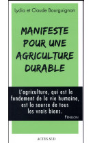 MANIFESTE POUR UNE AGRICULTURE DURABLE - ILLUSTRATIONS, NOIR ET BLANC