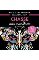 Bloc Black Premium - Chasse aux papillons