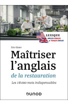 Maîtriser l'anglais de la restauration