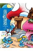 COLORIAGES MYSTERES - SCHTROUMPFS