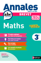 Annales Brevet 2024 Maths - Corrigé