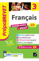 Prépabrevet Français 3e - Nouveau Brevet 2025