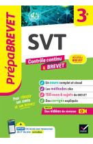 Prépabrevet SVT 3e - Nouveau Brevet 2025