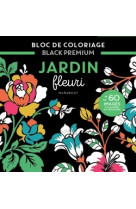 Bloc Black Premium - Jardin fleuri