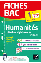 Fiches bac HLP 1re générale (spécialité)