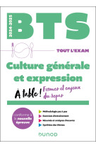 BTS Culture générale et Expression 2024-2025