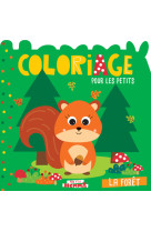 Mon P'tit Hemma Coloriage pour les petits - La forêt