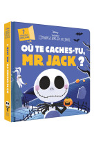 DISNEY BABY - Où te caches-tu ? L'Étrange Noël de Monsieur Jack - Avec des volets à soulever