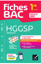 Fiches bac - HGGSP 1re générale (spécialité)