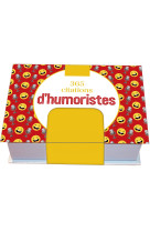 Minimaniak 365 citations d'humoristes - mini calendrier