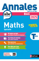 Annales Bac Maths Term. 2025 - Corrigé