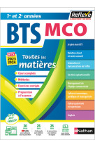 BTS MCO Management commercial opérationnel - BTS MCO 1 et 2 (Toutes les matières - Réflexe N° 7)