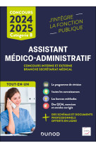 Concours Assistant médico-administratif 2024-2025 - Tout-en-un