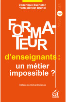 Formateur d'enseignants, un métier impossible ?