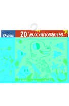 MA POCHETTE DE JEUX - 20 JEUX DINOSAURES