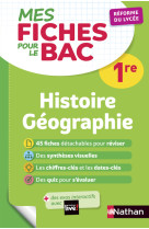 Mes Fiches pour le BAC 1re Histoire Géographie