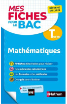 Mes Fiches pour le BAC Mathématiques Term